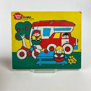 Romper Room Weebles Camper Puzzle - Colorful Kids Toy